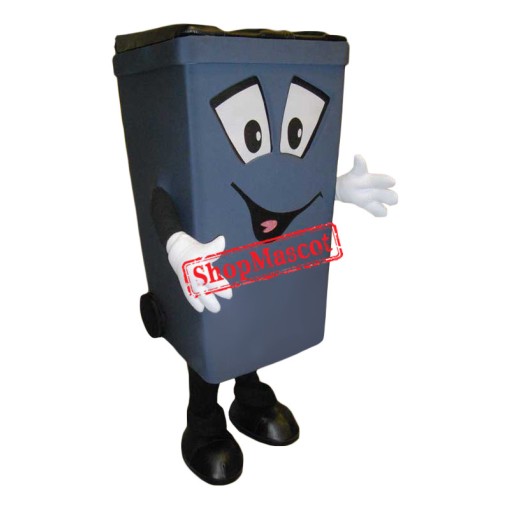 Superb Trash Can Mascot Costume