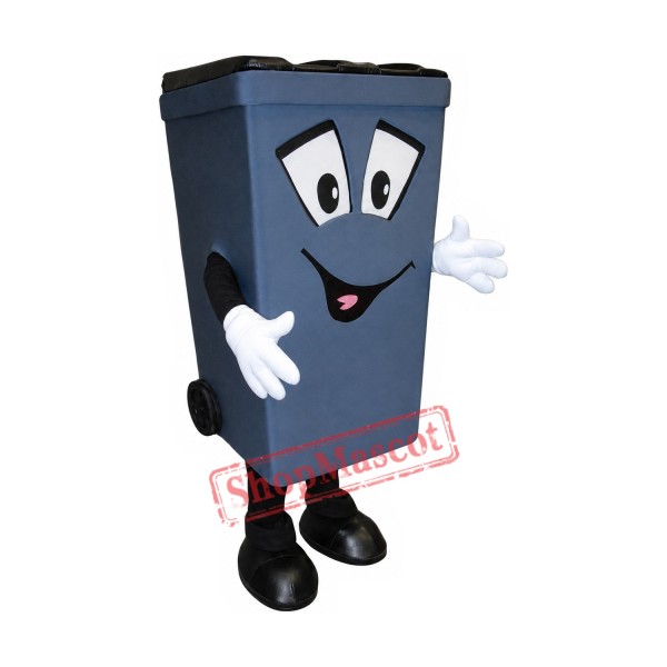 Superb Trash Can Mascot Costume