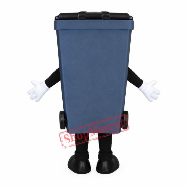 Superb Trash Can Mascot Costume Superb Trash Can Mascot Costume