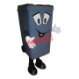 Superb Trash Can Mascot Costume