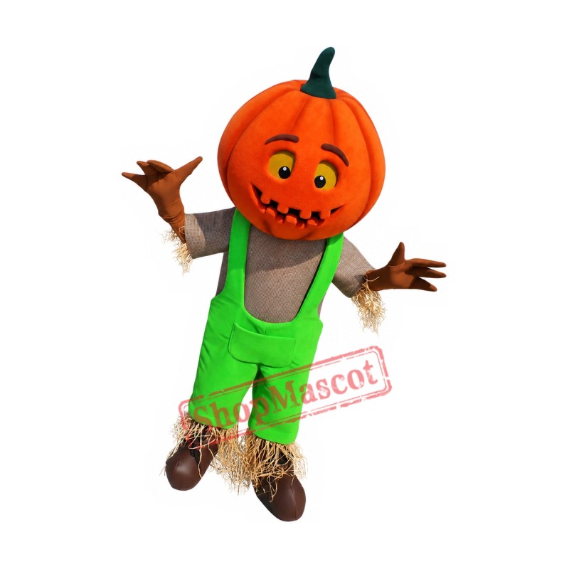 Superb Halloween Pumpkin Mascot Costume Superb Halloween Pumpkin Mascot Costume