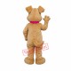 Superb Lovely Brown Dog Mascot Costume Superb Lovely Brown Dog Mascot Costume
