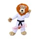 Judo Lion Mascot Costume Judo Lion Mascot Costume