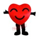 Smile Red Heart In Love Mascot Costume Smile Red Heart In Love Mascot Costume