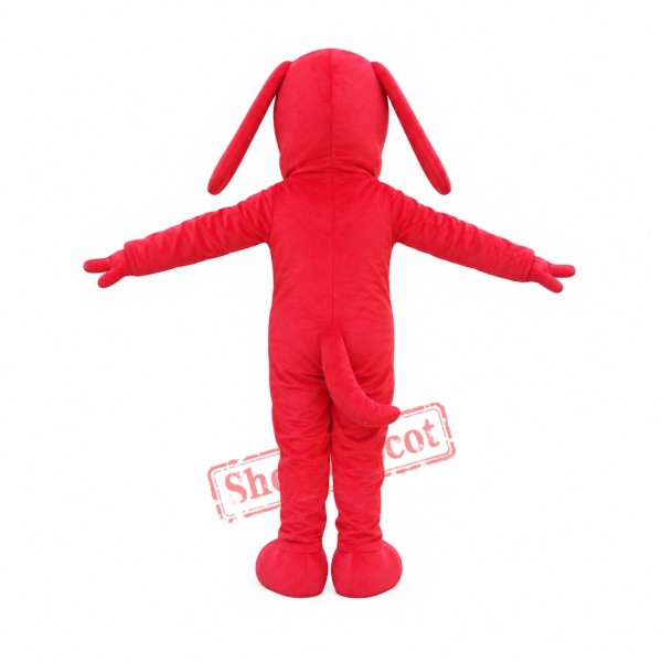 Affordable Clifford The Big Red plush Dog Mascot Costume Affordable Clifford The Big Red plush Dog Mascot Costume