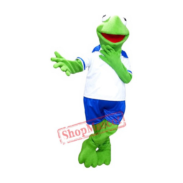 Kermit the Frog Baby Muppets Mascot Costume Kermit the Frog Baby Muppets Mascot Costume