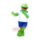 Kermit the Frog Baby Muppets Mascot Costume Kermit the Frog Baby Muppets Mascot Costume