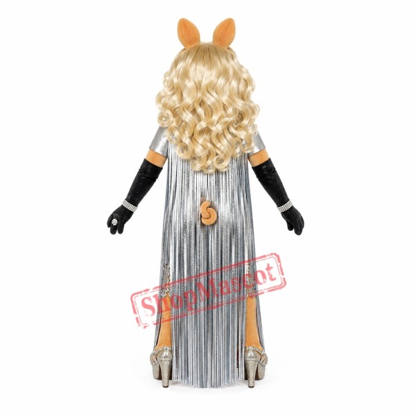 Superb Miss Piggy Mascot Costume Superb Miss Piggy Mascot Costume