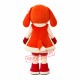 Little Cute Female Sheep Mascot Costume Little Cute Female Sheep Mascot Costume