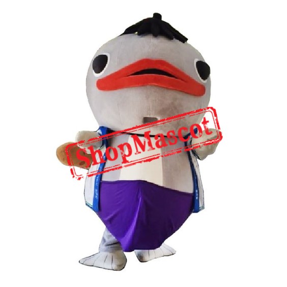 Big Head Fish Mascot Costume