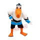 College Sport Pelican Mascot Costume