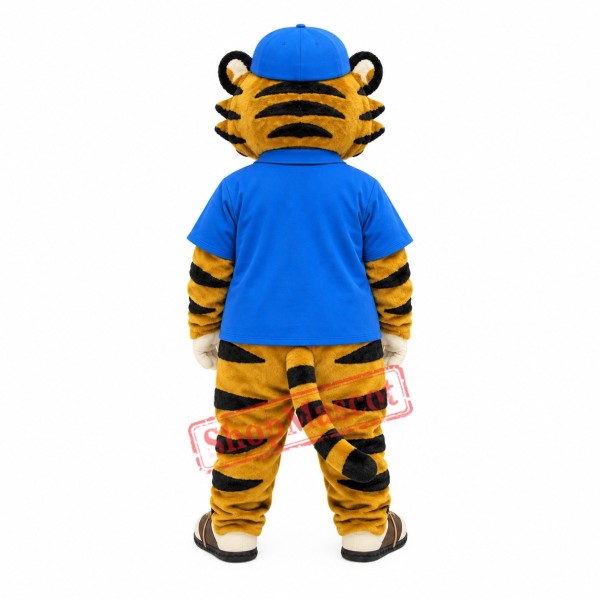 Golf Tiger Mascot Costume Golf Tiger Mascot Costume