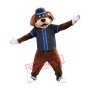 Superb College Sport Dog Mascot Costume