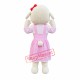 Superb White Sheep Mascot Costume Superb White Sheep Mascot Costume