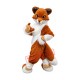 Superb Furry Fox Mascot Costume Superb Furry Fox Mascot Costume