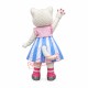Lovely White Cat Mascot Costume Lovely White Cat Mascot Costume