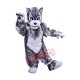 Grey & White Wolf Mascot Costume Grey & White Wolf Mascot Costume