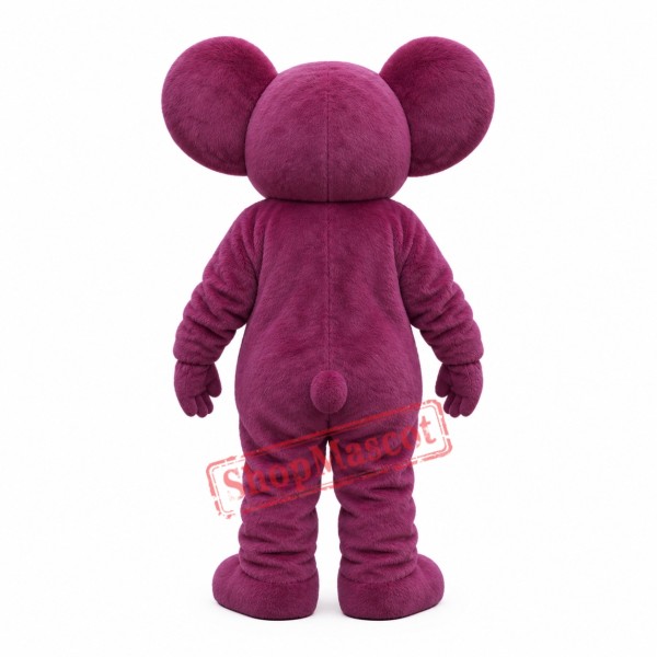 Purple Koala Mascot Costume Purple Koala Mascot Costume