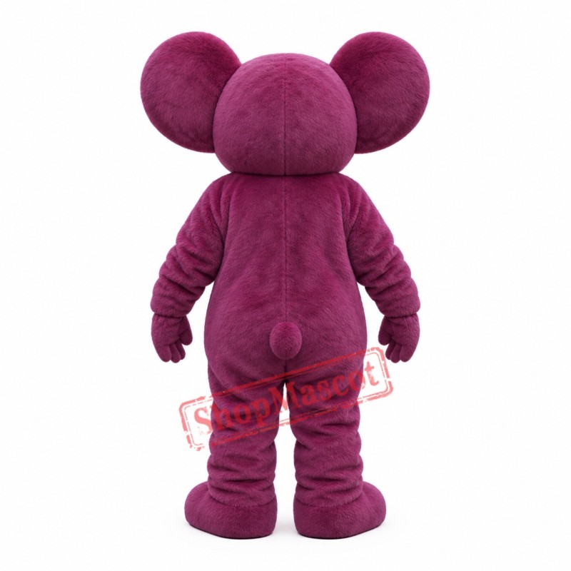 Purple Koala Mascot Costume Purple Koala Mascot Costume