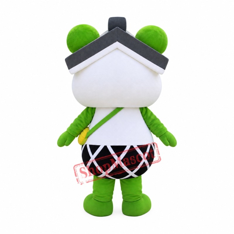Japanese Green House Mascot Costume Japanese Green House Mascot Costume