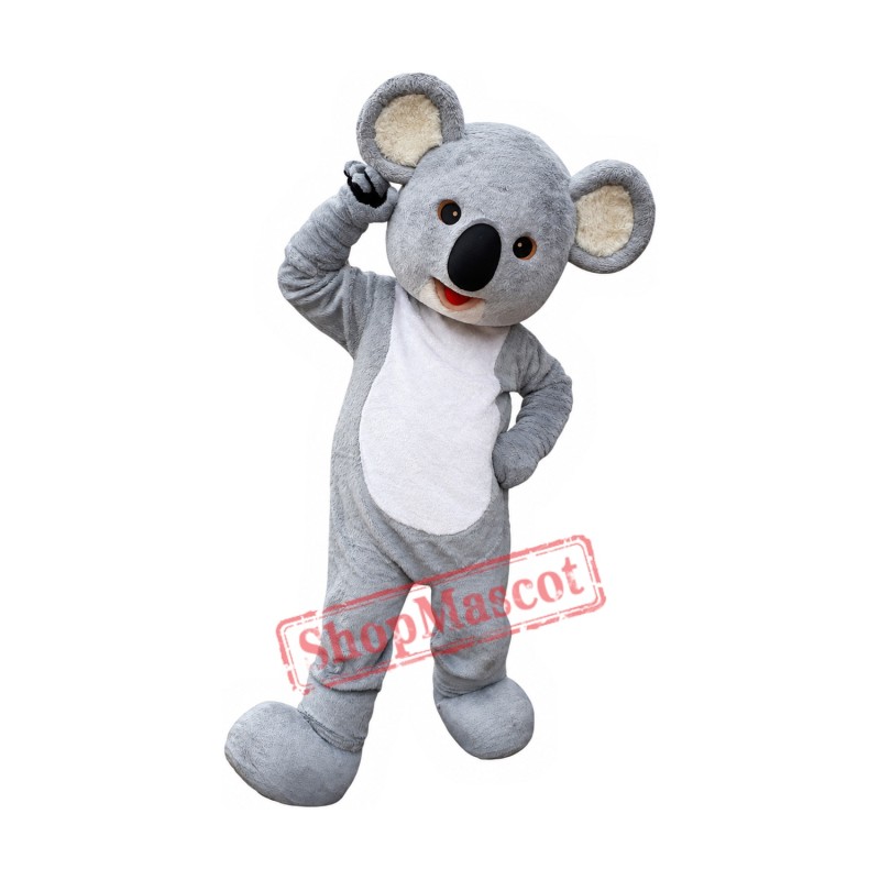 Superb Happy Koala Mascot Costume Superb Happy Koala Mascot Costume