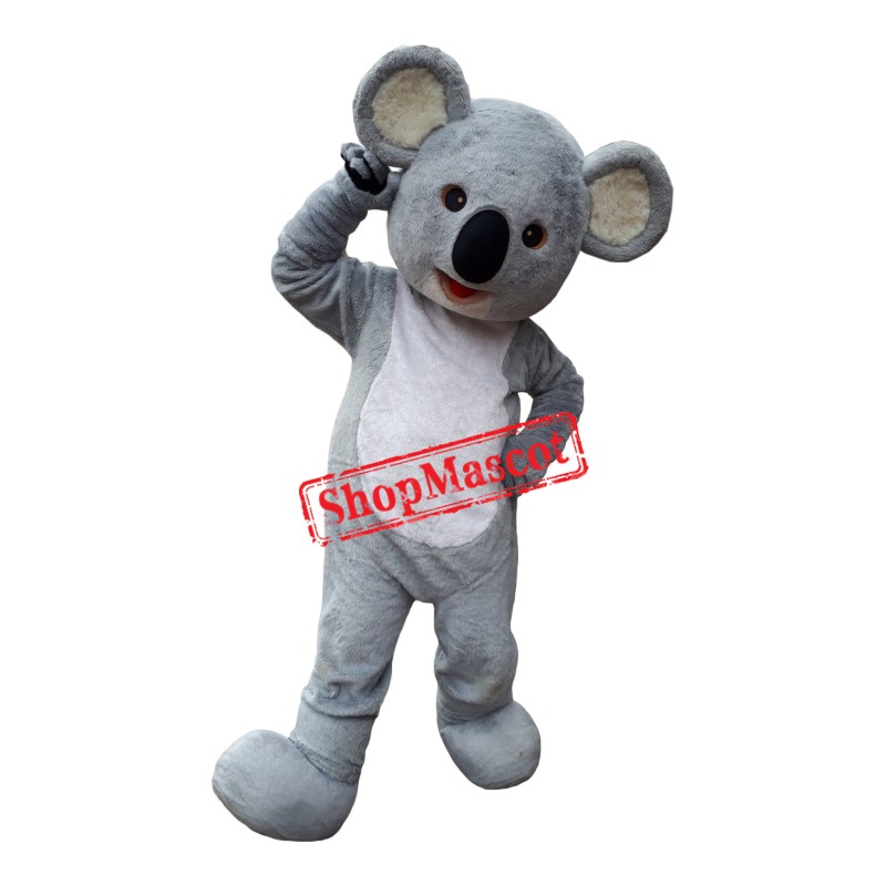 Superb Happy Koala Mascot Costume