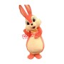 Superb Lovely Pink Rabbit Mascot Costume