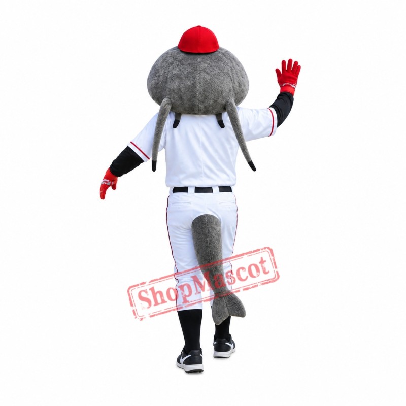 Sport Catfish Mascot Costume