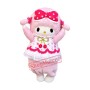 Superb Lovely Pink Sheep Mascot Costume