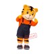 Happy Lightweight Cartoon Tiger Mascot Costume