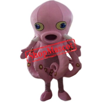 Affordable Pink Octopus Mascot Costume