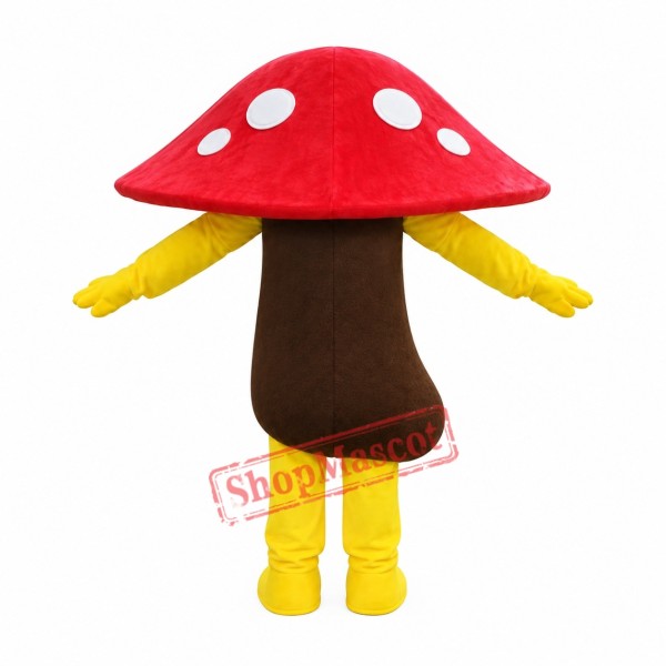 Affordable Mushroom Mascot Costume Affordable Mushroom Mascot Costume