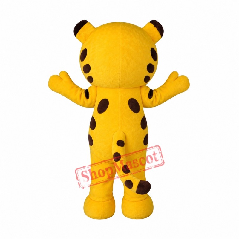 Affordable Happy Tiger Mascot Costume