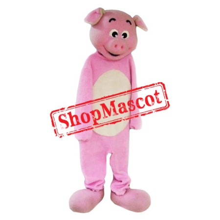 Affordable Lovely Pink Pig Mascot Costume