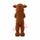 Lovely Brown Bull Mascot Costume Lovely Brown Bull Mascot Costume