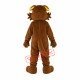 Brown & Yellow Wolf Mascot Costume