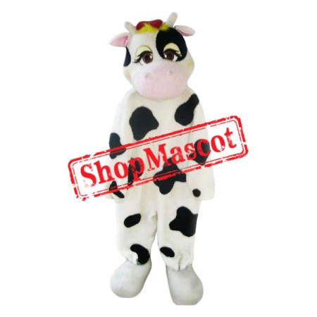 Superb Female Cow Mascot Costume