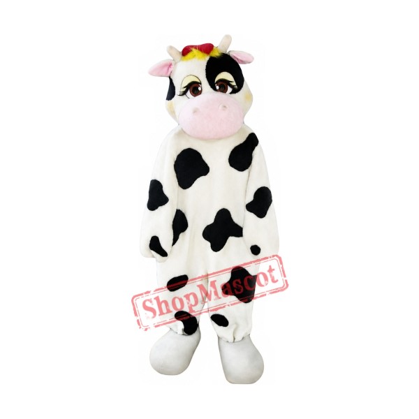 Superb Female Cow Mascot Costume