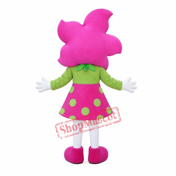 Flower Girl Mascot Costume Flower Girl Mascot Costume