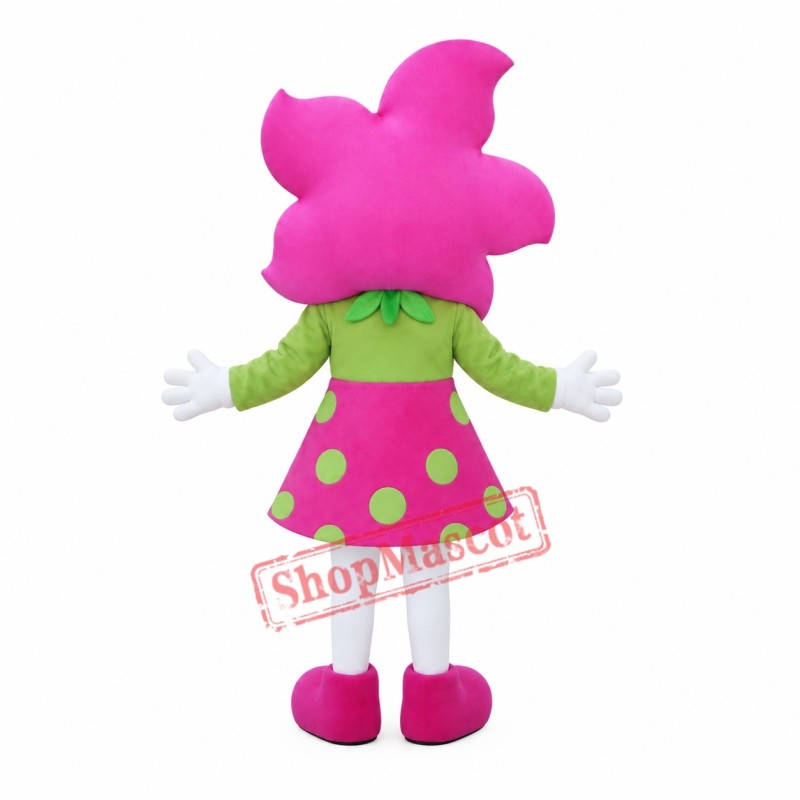 Flower Girl Mascot Costume Flower Girl Mascot Costume