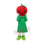 Happy Apple Girl Mascot Costume
