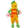 Superb Pumpkin Boy Mascot Costume