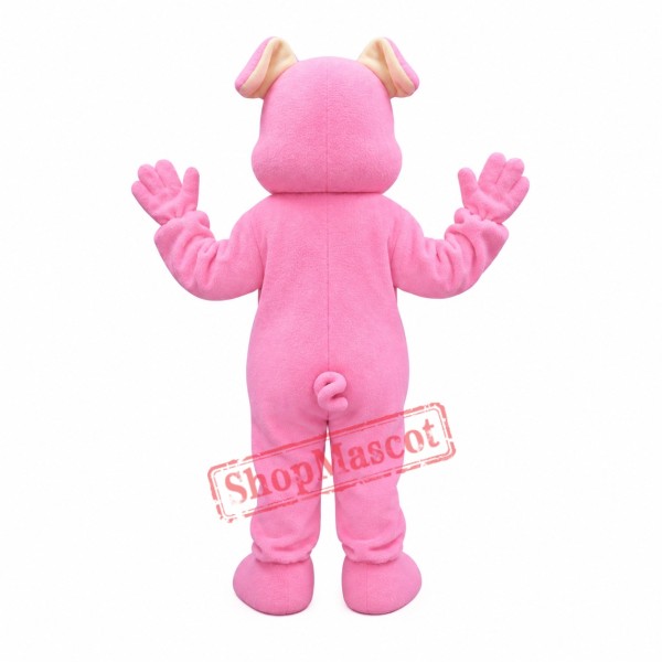 Superb Lovely Pink Pig Mascot Costume Superb Lovely Pink Pig Mascot Costume