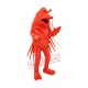 Superb Lobster Mascot Costume Superb Lobster Mascot Costume
