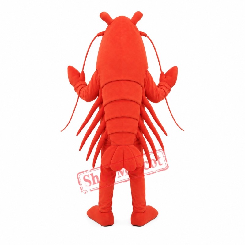 Superb Lobster Mascot Costume Superb Lobster Mascot Costume