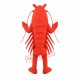 Superb Lobster Mascot Costume Superb Lobster Mascot Costume