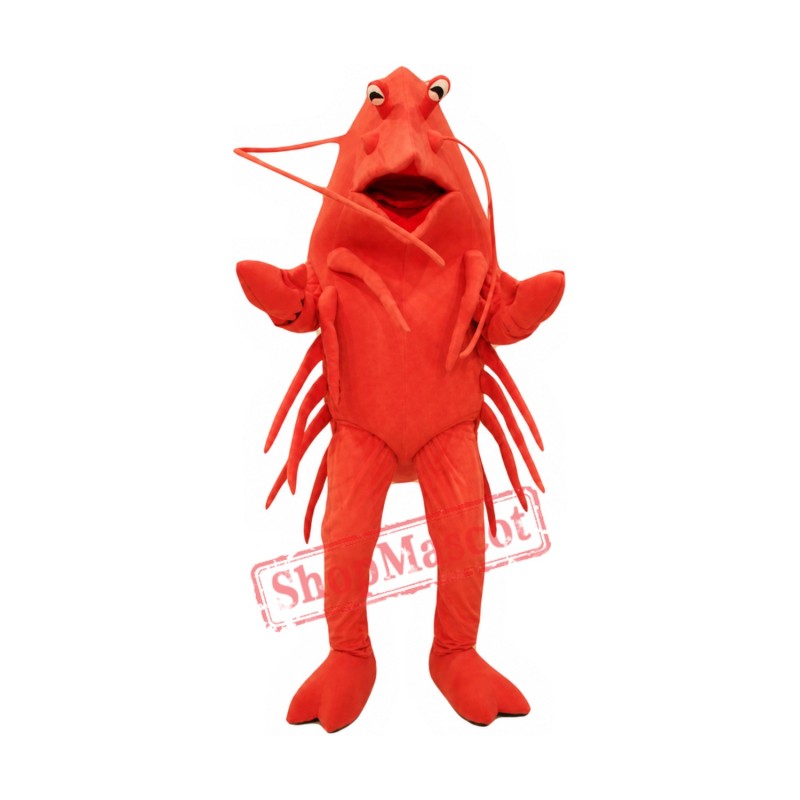 Superb Lobster Mascot Costume Superb Lobster Mascot Costume