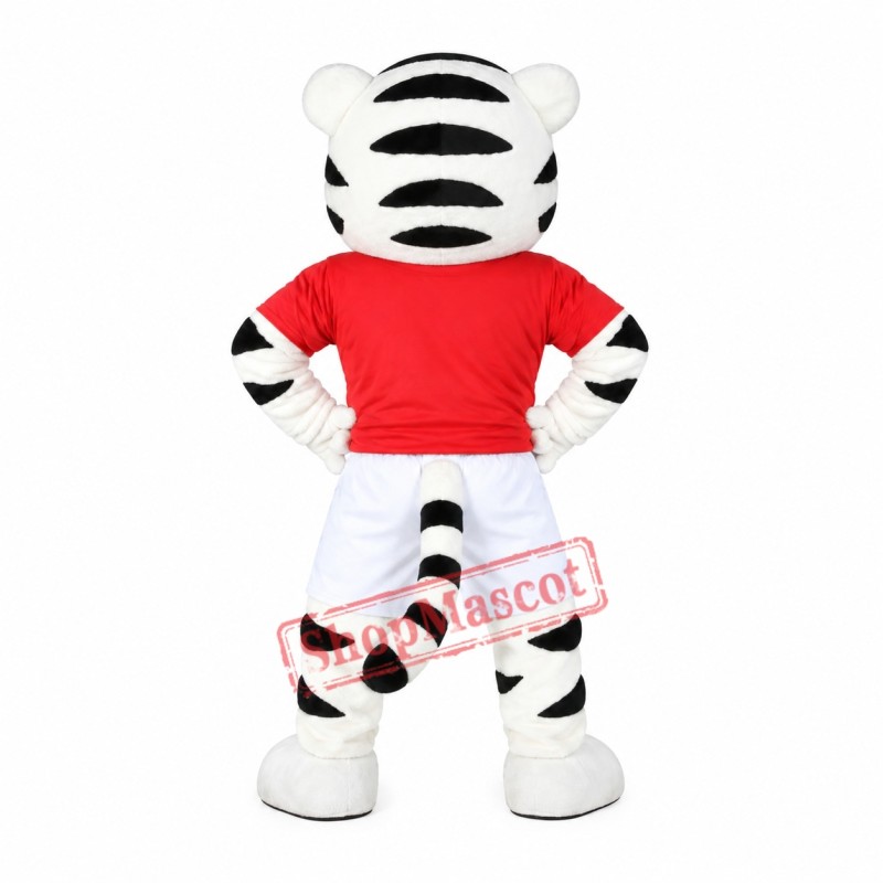 Sport White Tiger Mascot Costume Sport White Tiger Mascot Costume