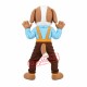 Lovely Brown & White Dog Mascot Costume Lovely Brown & White Dog Mascot Costume