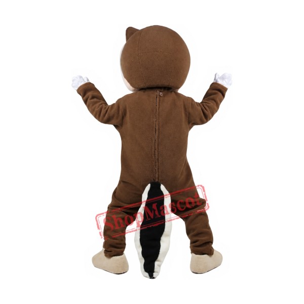 Superb Friendly Lightweight Squirrel Mascot Costume